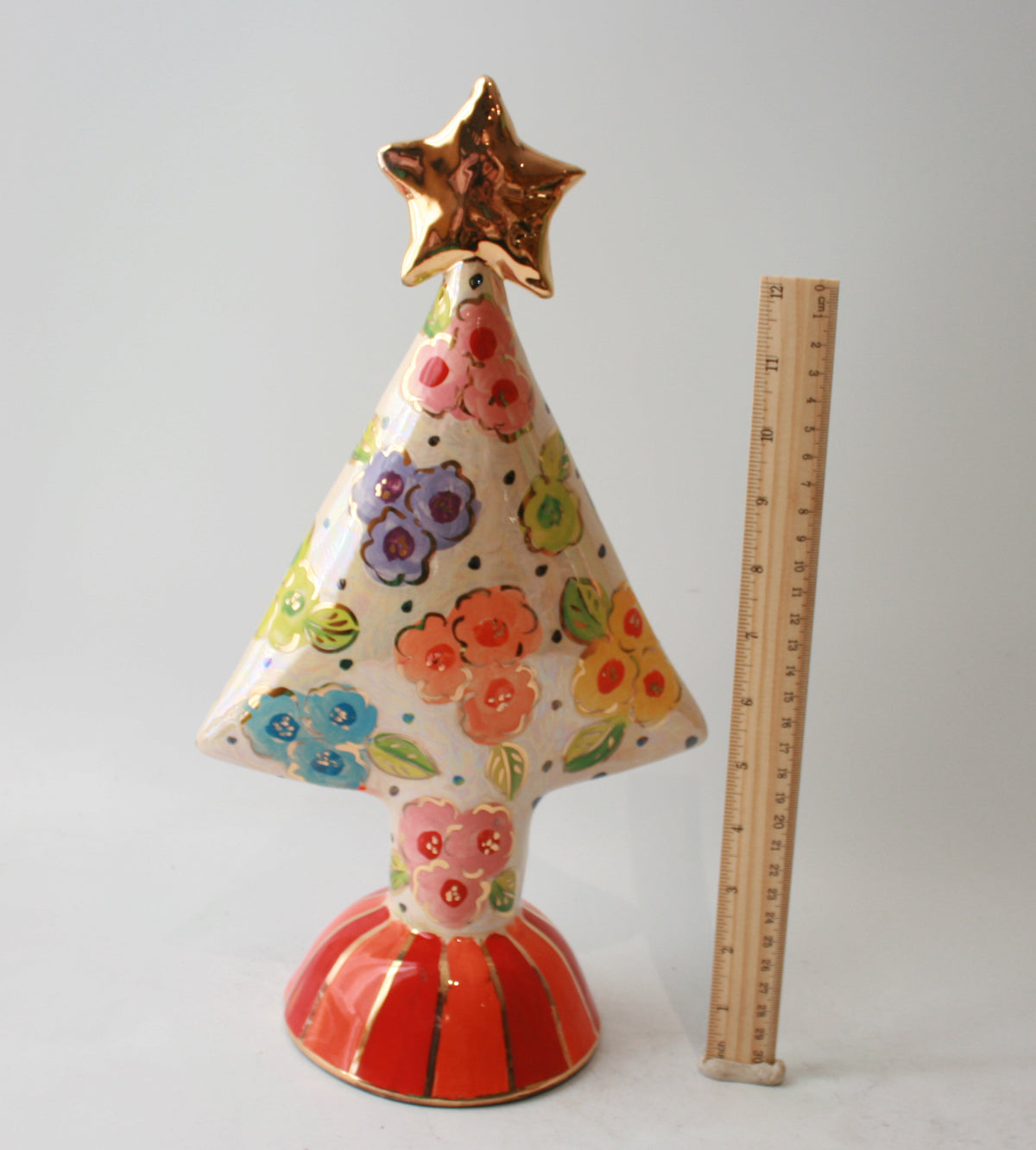 Medium Christmas Tree with Star Petit Fleur