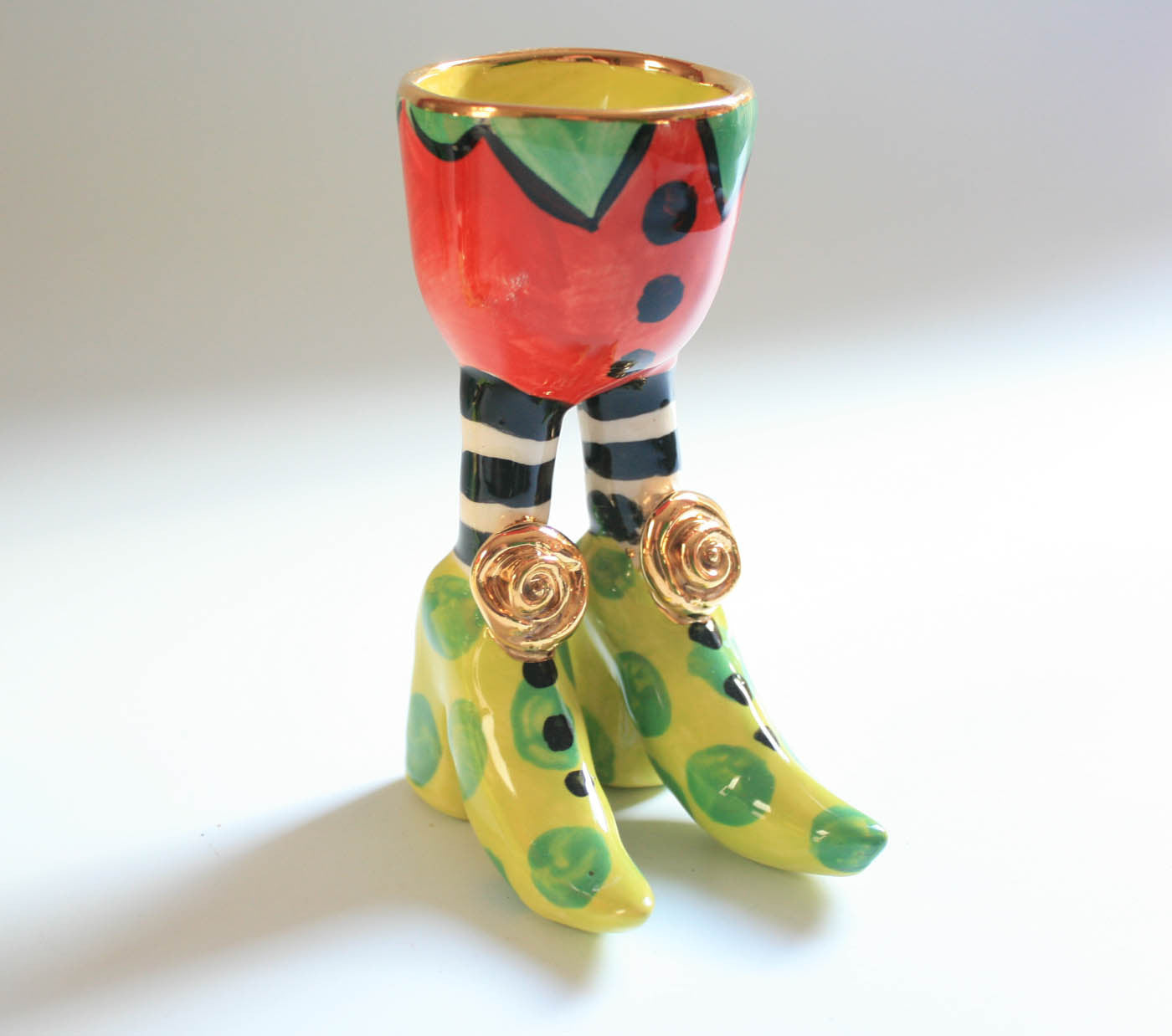 "Elf" Egg Cup - MaryRoseYoung