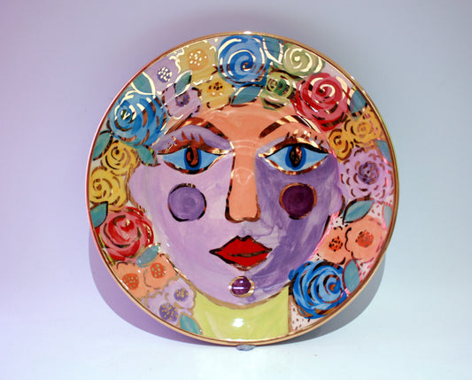 Face Plate "Iolanthe" - MaryRoseYoung