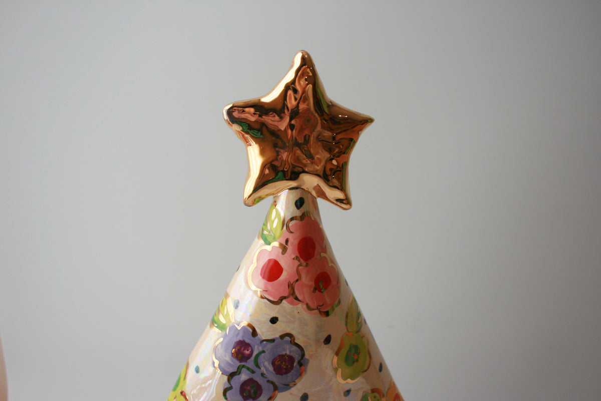 Medium Christmas Tree with Star Petit Fleur