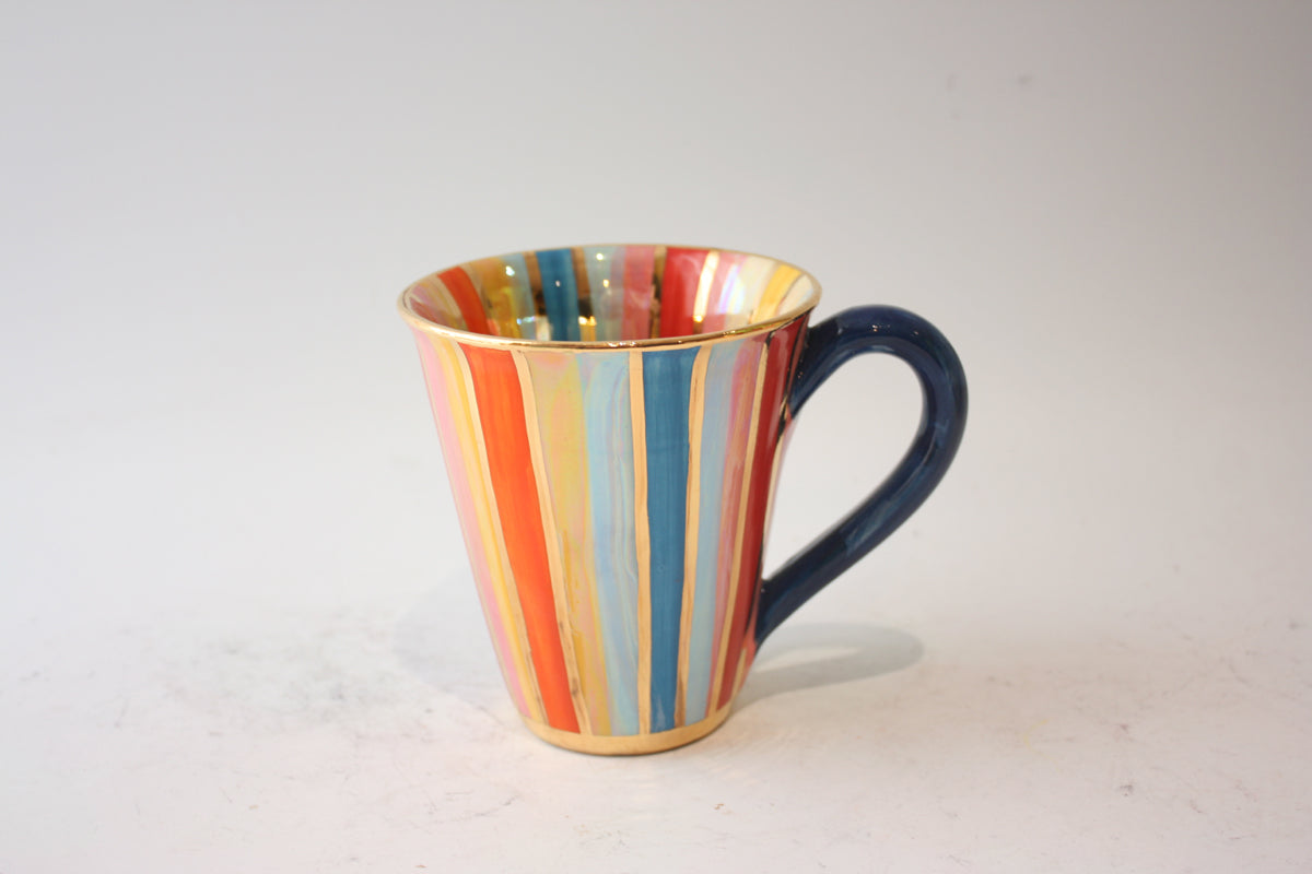 Lustred Stripe Mug - MaryRoseYoung