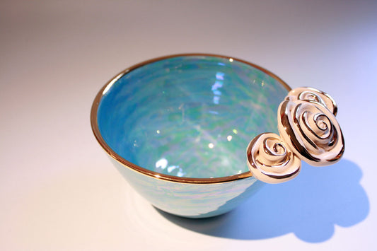 Noodle Bowl Pale Blue - MaryRoseYoung