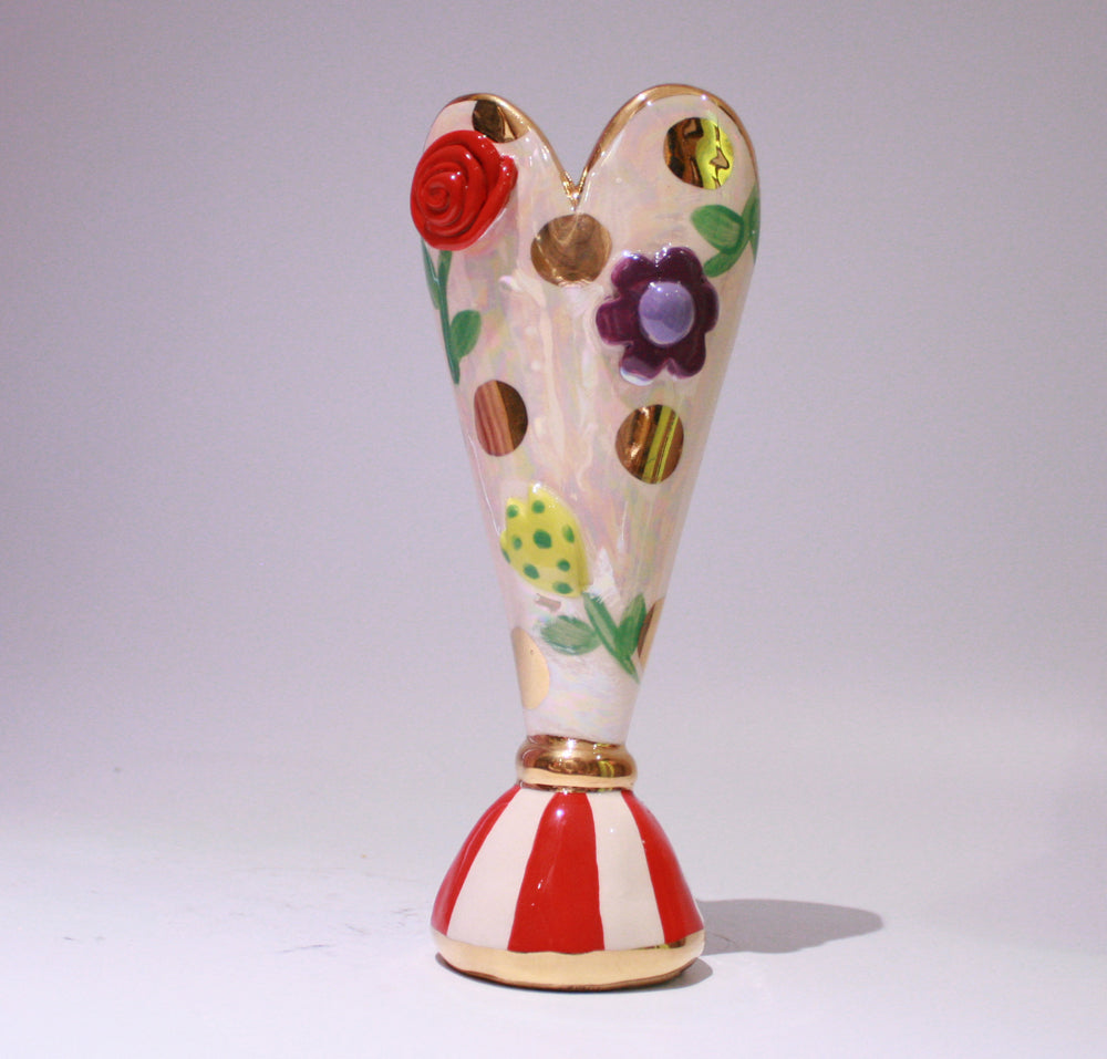 Pressed Flower Tiny vase - MaryRoseYoung
