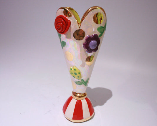 Pressed Flower Tiny vase - MaryRoseYoung