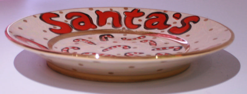 Santas Cookies Side Plate - MaryRoseYoung