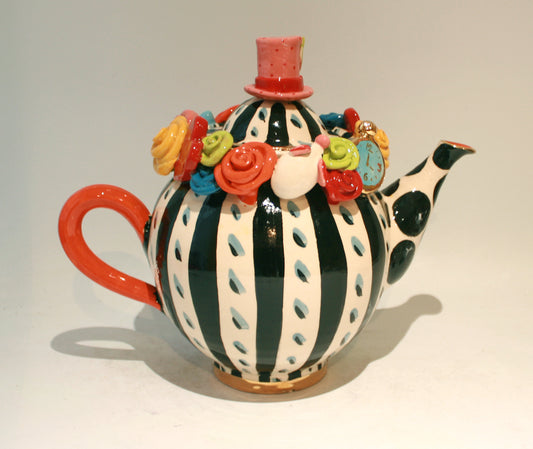 "Alice in Wonderland" Large Teapot