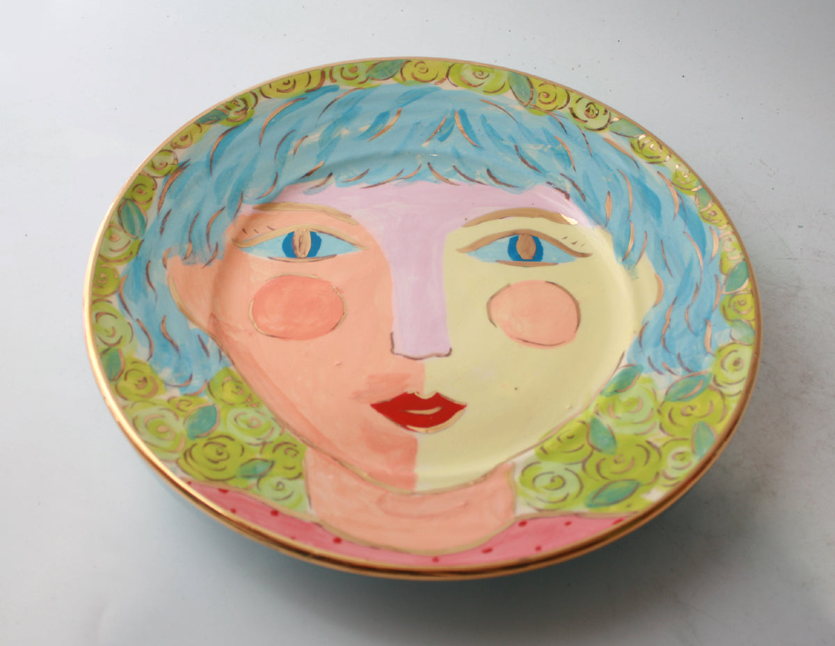 Pastel People Dinner Plate "Blossom"