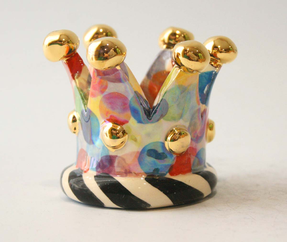 Crown Candleholder in Buble - MaryRoseYoung