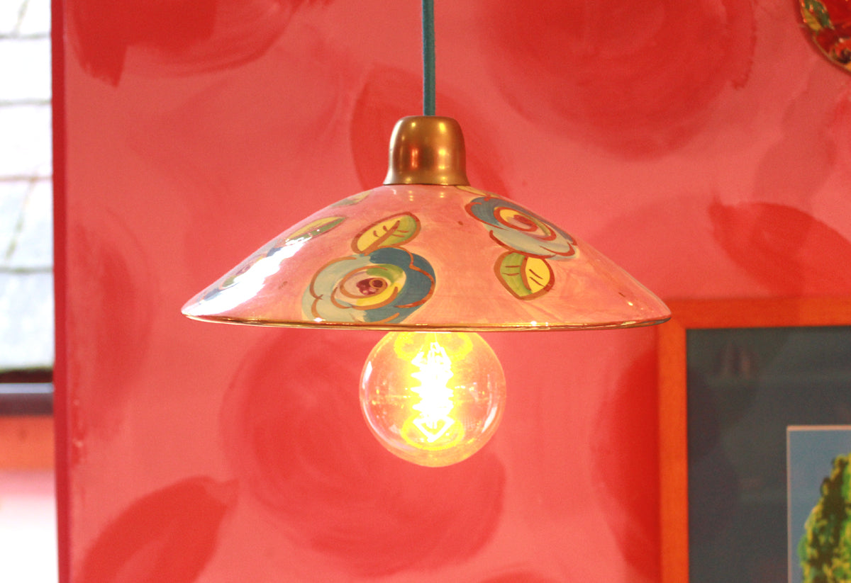 Pendant Lamp in Gold New Rose