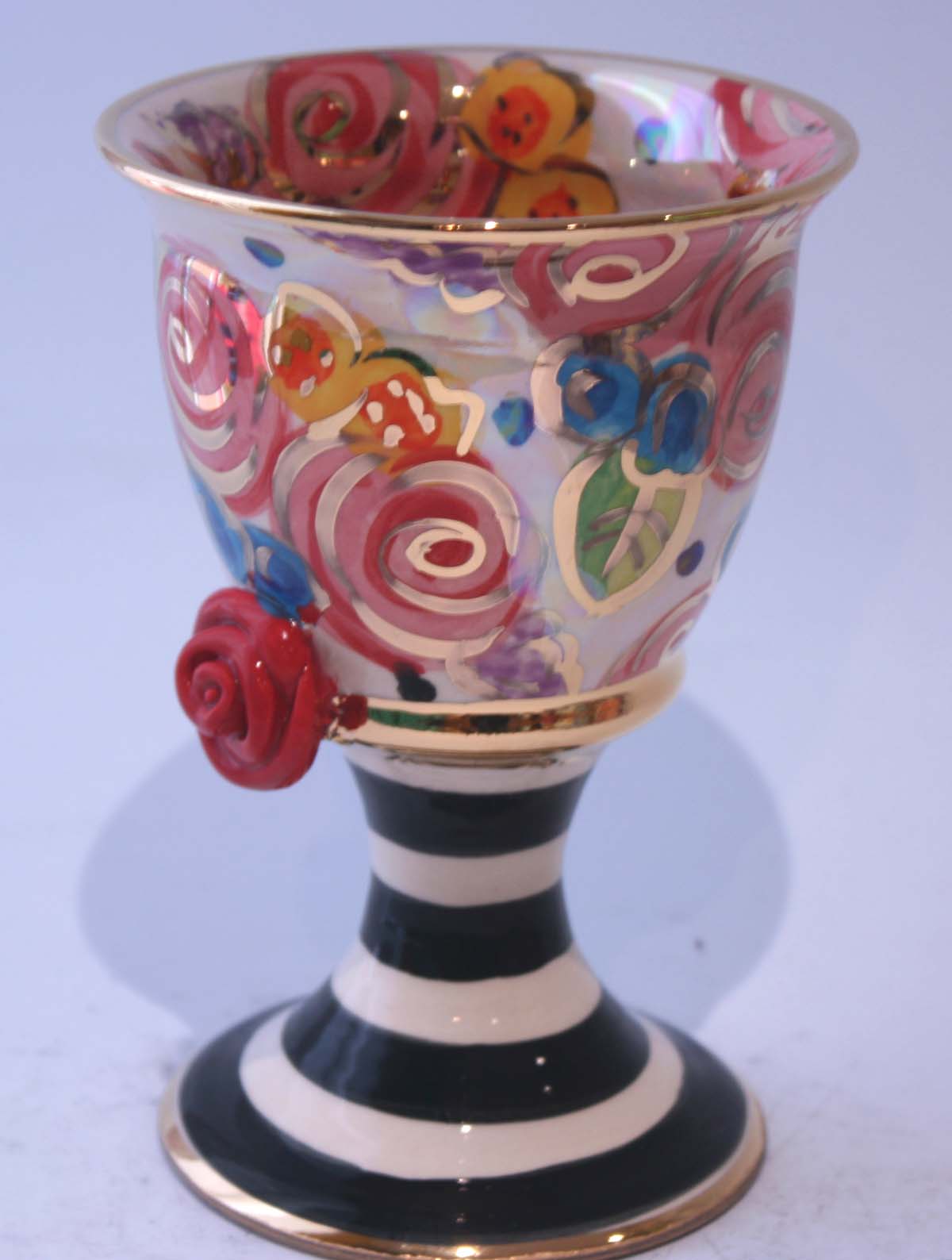 Goblet in Vintage Floral - MaryRoseYoung
