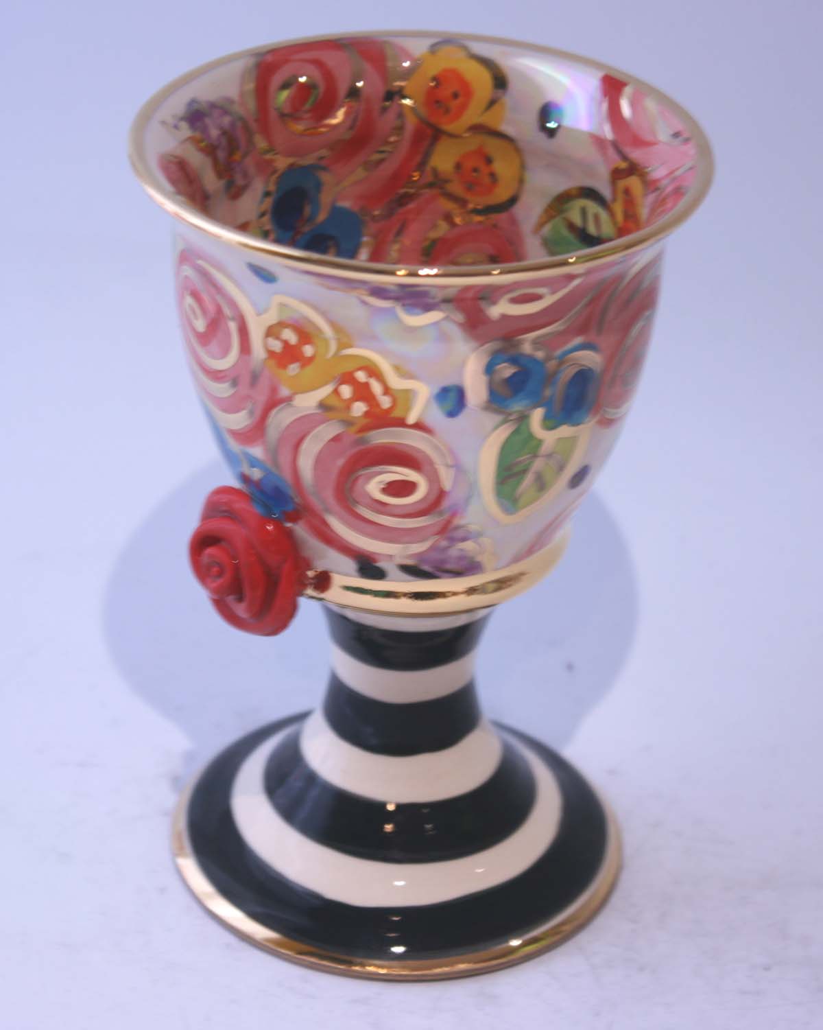 Goblet in Vintage Floral - MaryRoseYoung