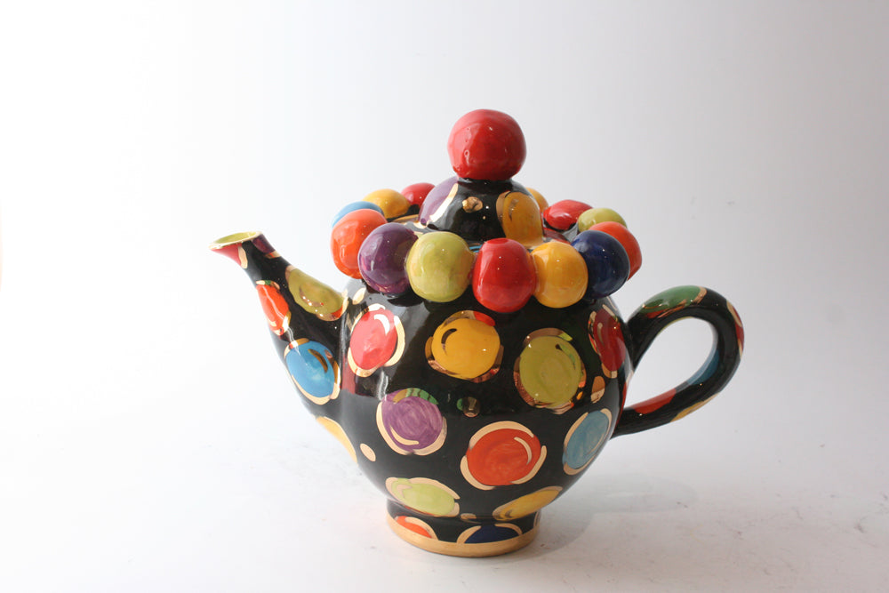 Medium Beaded Teapot Smarties - MaryRoseYoung